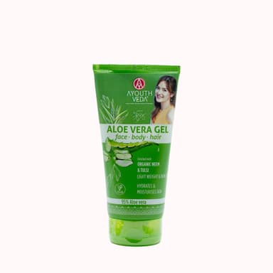 AYOUTHVEDA Aloe Vera Gel for Face, Body & Hair 150 gm